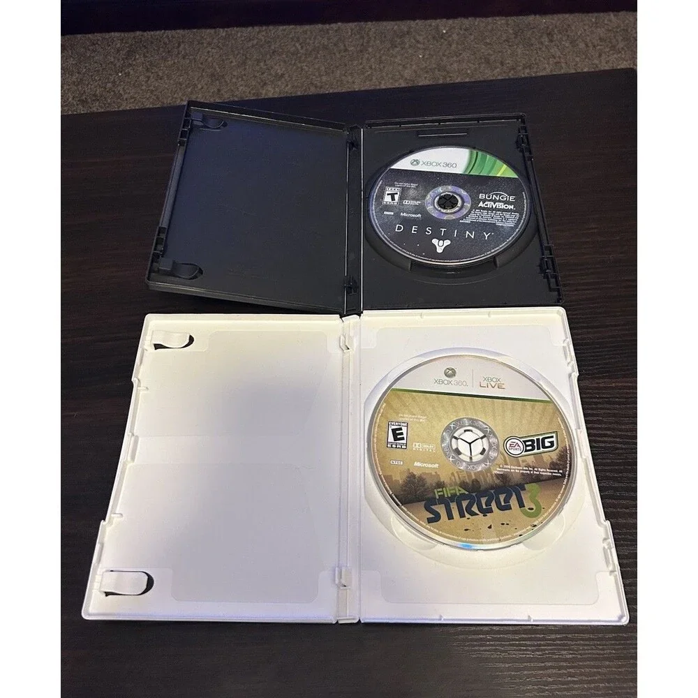 Xbox 360 6 Game Lot FIFA Street 3 NASCAR 08 Madden 10 FIFA 11 MLB 2K10 Destiny